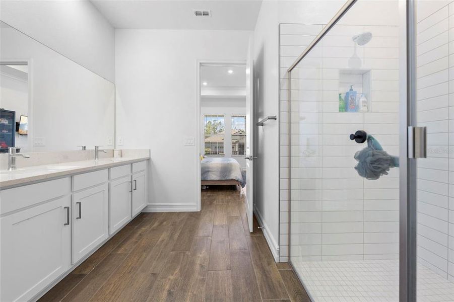 Furnished interior view inside a new home in , Brooksville (Image 39).