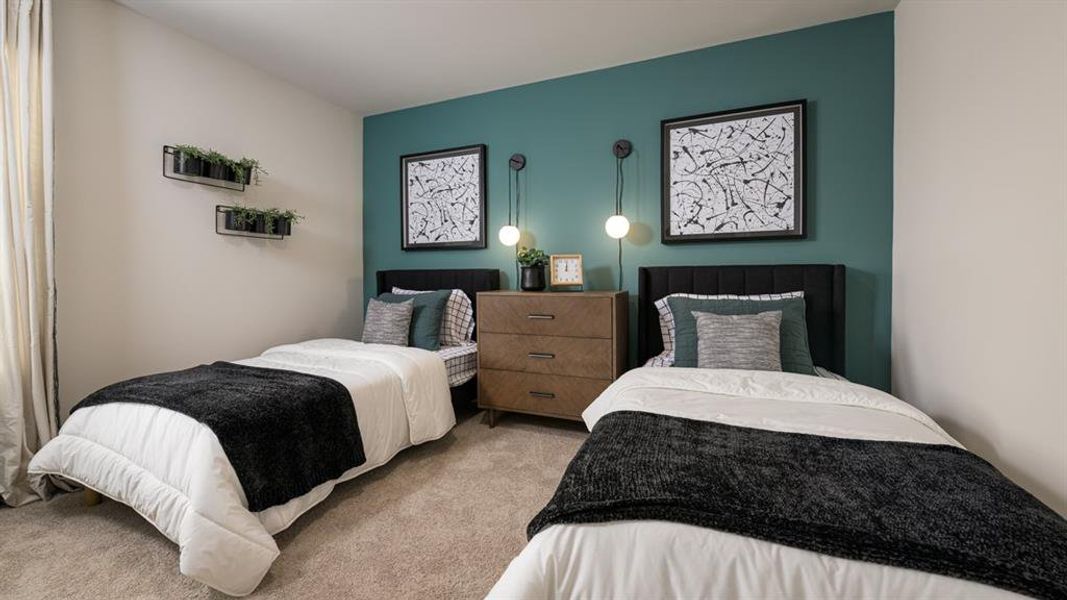 Furnished interior view inside a new home in Rosewood Farms, Acworth (Image 3). Furnished interior view inside a new home in Rosewood Farms, Acworth (Image 3).