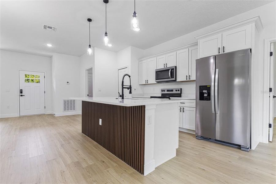 Furnished interior view inside a new home in , Dunnellon (Image 14).