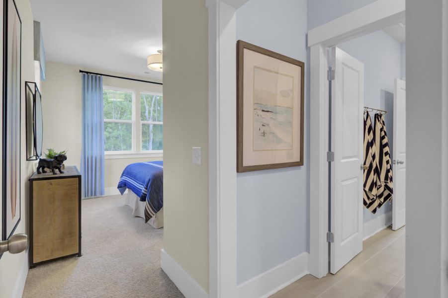 Furnished interior view inside a new home in , Johns Island (Image 7). Furnished interior view inside a new home in , Johns Island (Image 7).