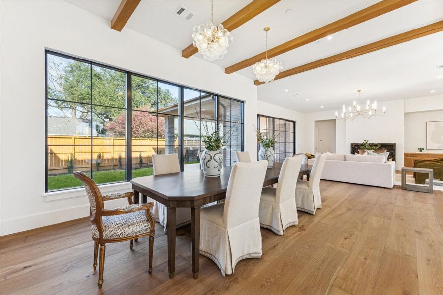 Furnished interior view inside a new home in , Spring Valley Village (Image 7).