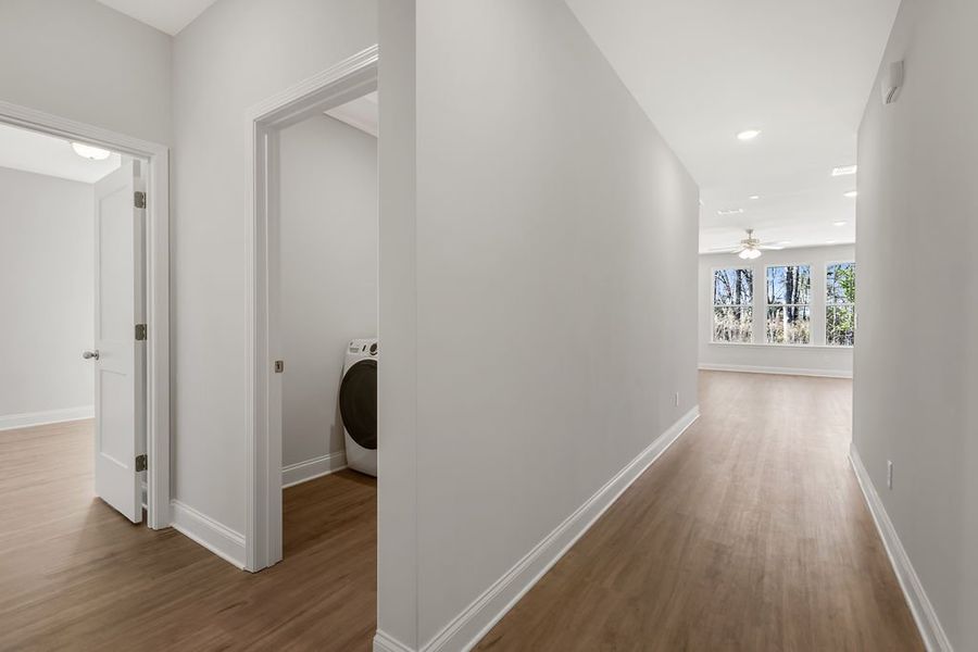 Representative unfurnished interior of a home built from the Emerson by UnionMain Homes in Maddox Landing, Hoschton (Image 14).