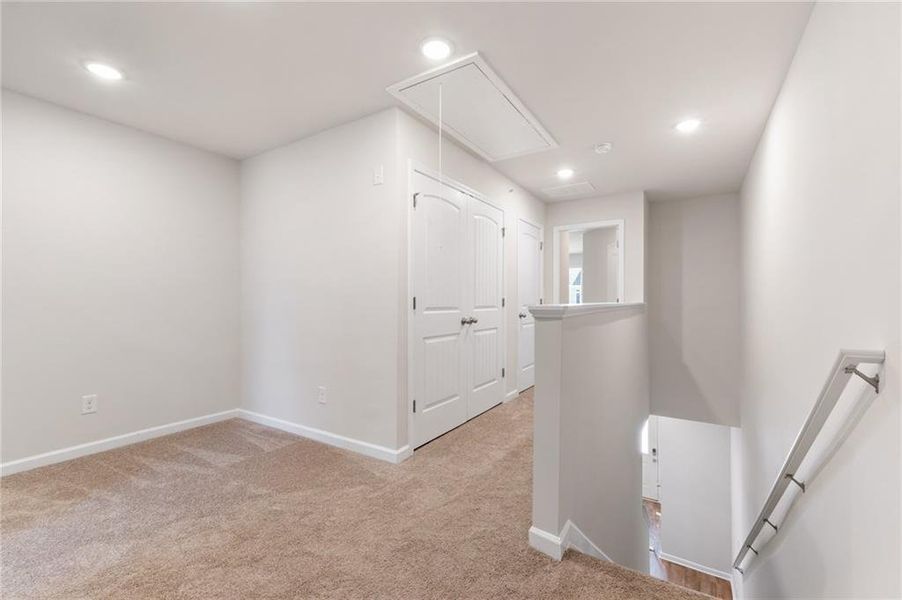 Spacious, unfurnished interior of a new home in Carolina, Palmetto (Image 23). Spacious, unfurnished interior of a new home in Carolina, Palmetto (Image 23).