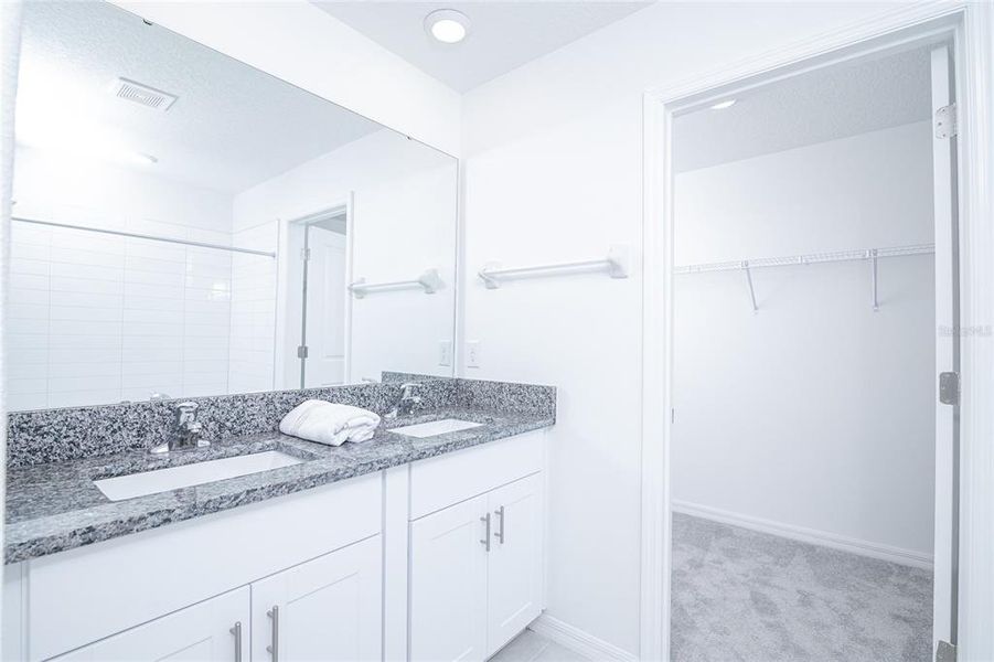 Furnished interior view inside a new home in Saddle Creek Preserve: The Manors II, Lakeland (Image 9).