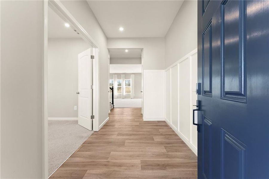 Spacious, unfurnished interior of a new home in , Braselton (Image 28). Spacious, unfurnished interior of a new home in , Braselton (Image 28).