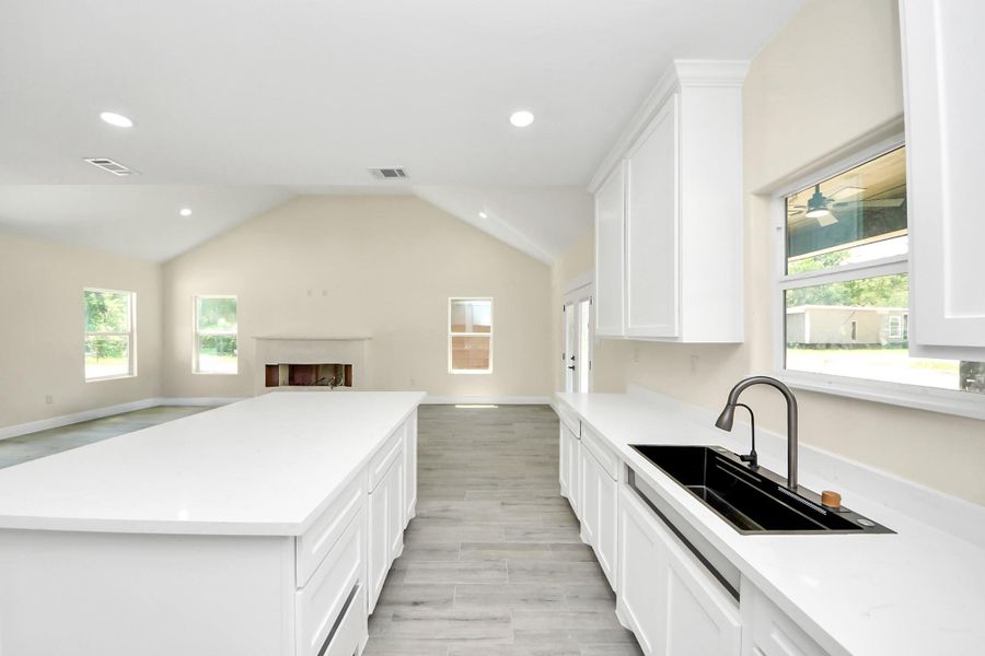 Furnished interior view inside a new home in , Cleveland (Image 7).