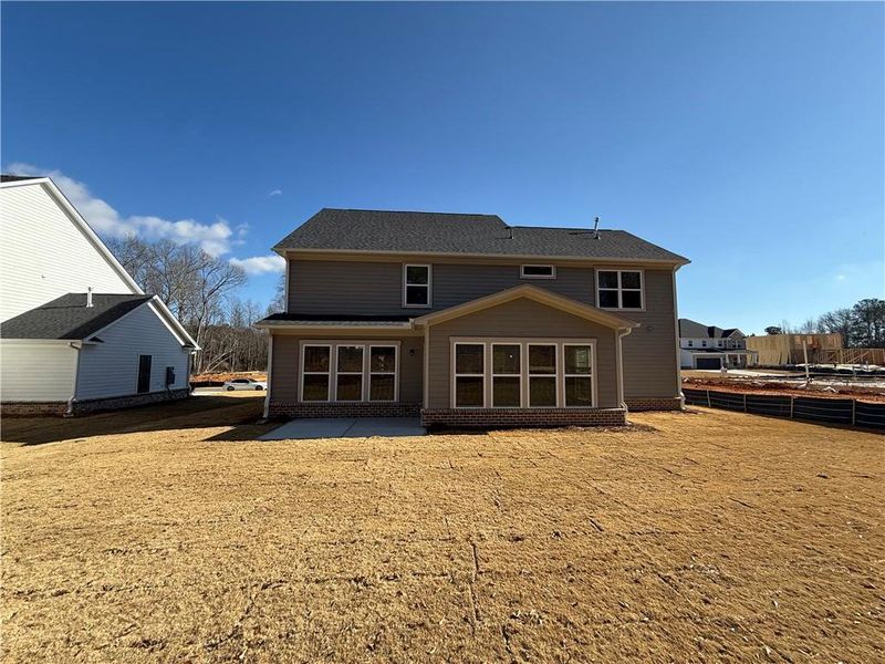 Exterior details and patio area of a home in Oakwood, Cumming (Image 16).