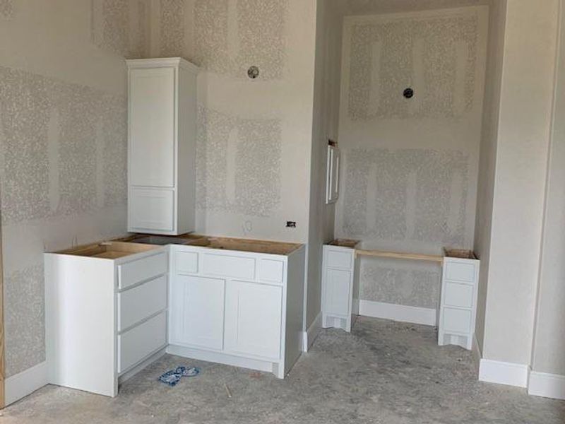In-progress construction of a new home in Dunham Pointe, Cypress, TX (Image 25).