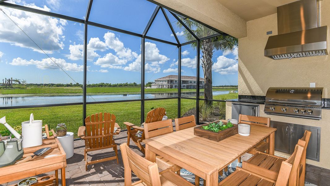 Image 29 representing the Ceretti by Taylor Morrison in Esplanade by the Islands, Naples, FL.