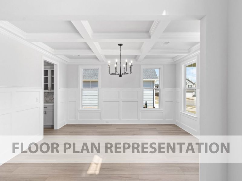Mill Creek Formal Dining Room – Elegant New Home Design Mill Creek Formal Dining Room – Elegant New Home Design