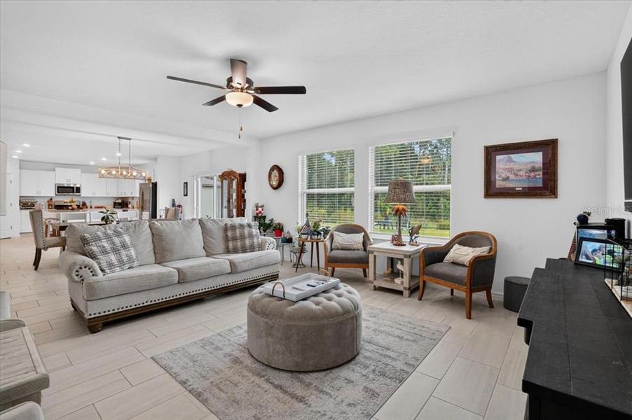 Furnished interior view inside a new home in Prosperity Lakes, Parrish (Image 11).