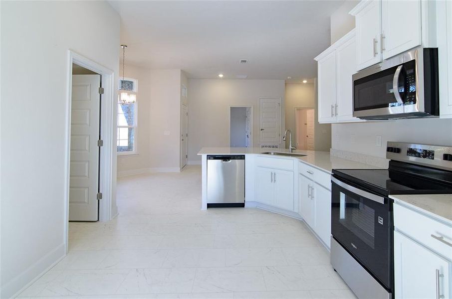 Furnished interior view inside a new home in Palm Coast, Palm Coast (Image 5). Furnished interior view inside a new home in Palm Coast, Palm Coast (Image 5).