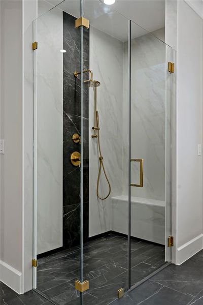 Primary designer shower