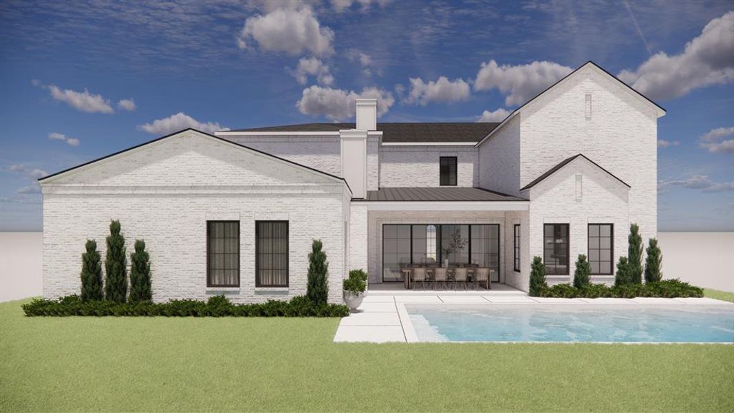 Exterior details and patio area of a home in , Dallas (Image 4).