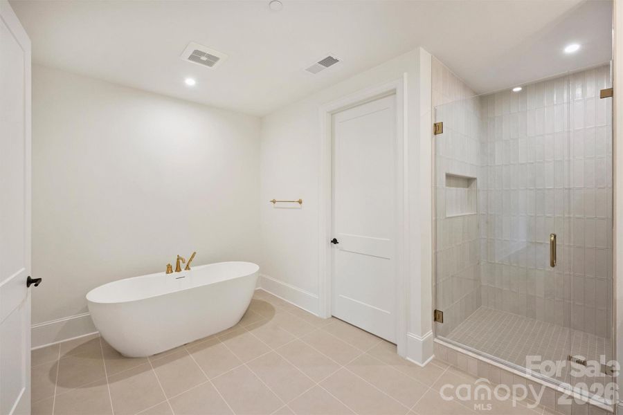 Furnished interior view inside a new home in , Charlotte (Image 15).