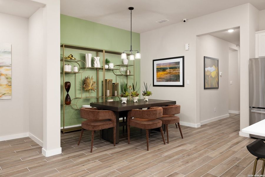 Furnished interior view inside a new home in , Mico (Image 17).