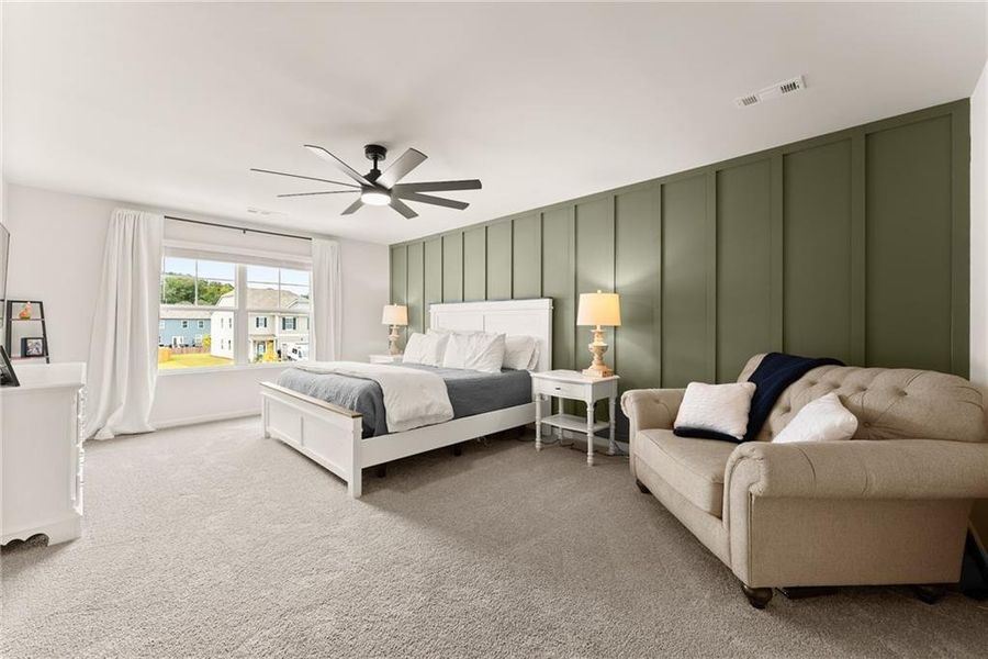 Furnished interior view inside a new home in , Dawsonville (Image 29).