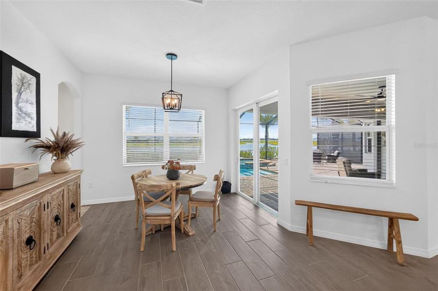 Furnished interior view inside a new home in , Punta Gorda (Image 10). Furnished interior view inside a new home in , Punta Gorda (Image 10).
