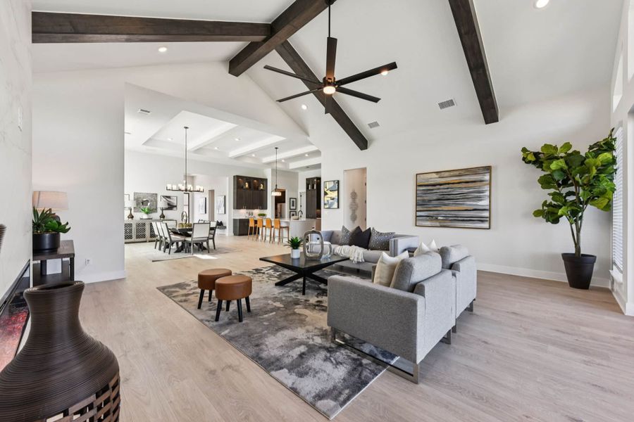Furnished interior view inside a new home in Feathergrass, Florence (Image 67).