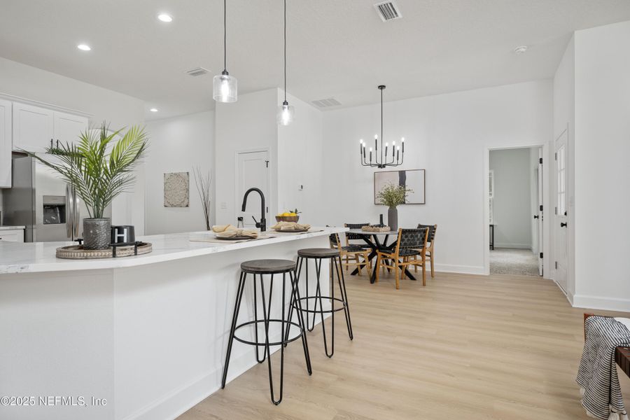 Furnished interior view inside a new home in , Keystone Heights (Image 9).