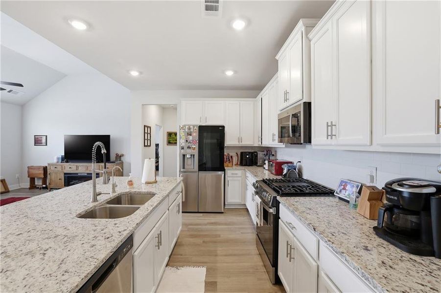 Furnished interior view inside a new home in , Commerce (Image 8).
