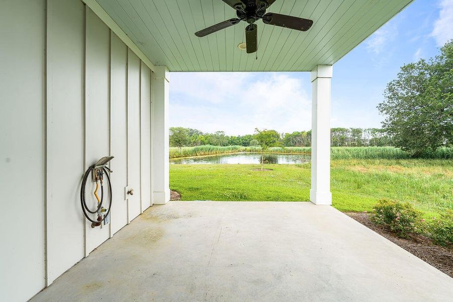 Exterior details and patio area of a home in , Georgetown (Image 25).