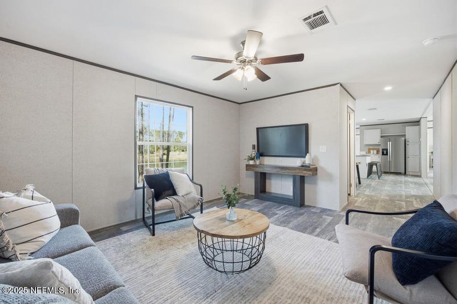 Furnished interior view inside a new home in , Interlachen (Image 11).