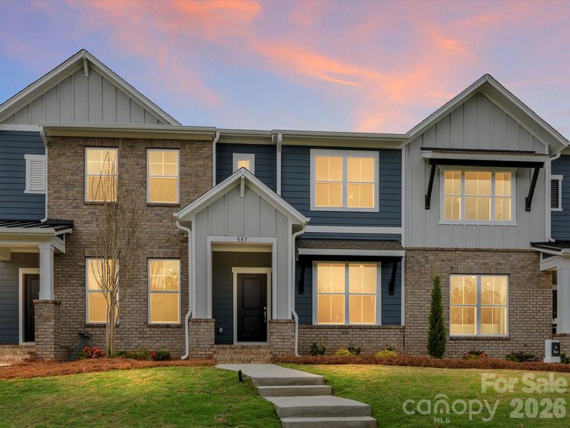 Beautiful Exterior Finishes with Hardie Board Siding.