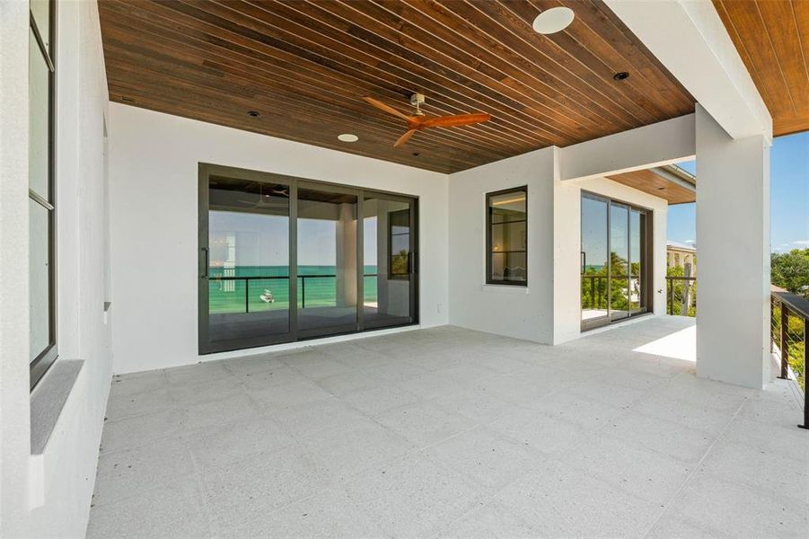 Exterior details and patio area of a home in , Sarasota (Image 28).