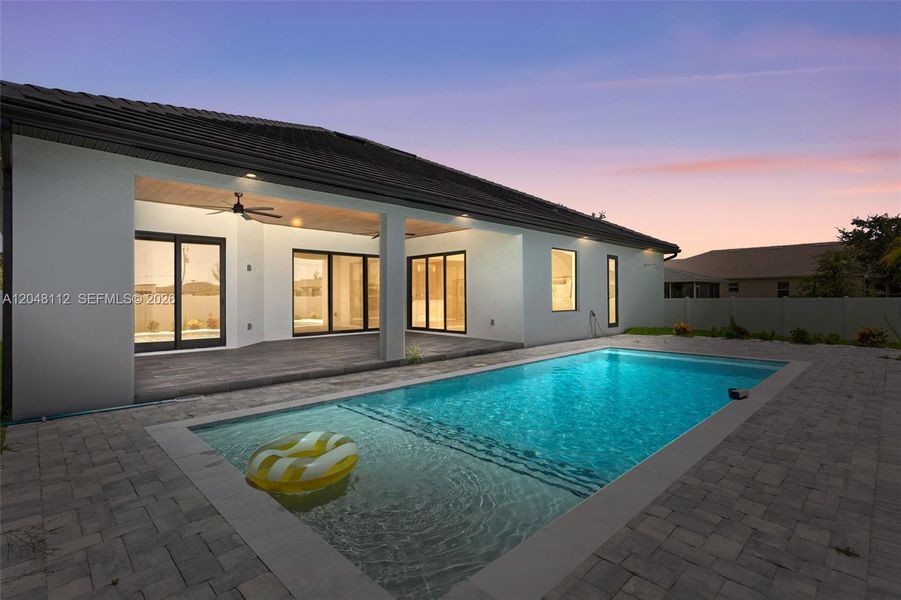 Experience REFINED LIVING in this MODERN LUXURY RESIDENCE in Cape Coral, SWFL Paradise
