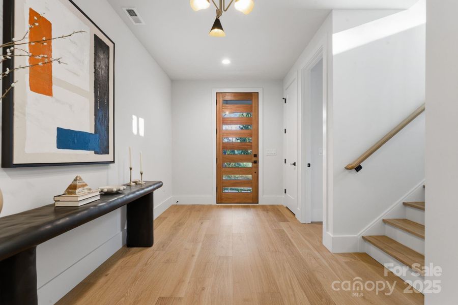 Furnished interior view inside a new home in , Charlotte (Image 14).