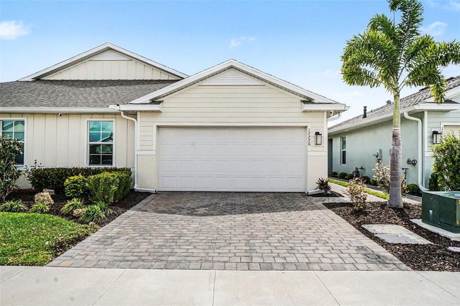 Front exterior of a new home in , Punta Gorda, FL, highlighting curb appeal (Image 22).