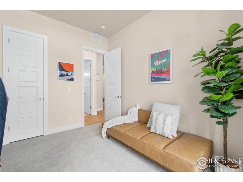 Furnished interior view inside a new home in Pelican Shores at Water Valley, Windsor (Image 15).