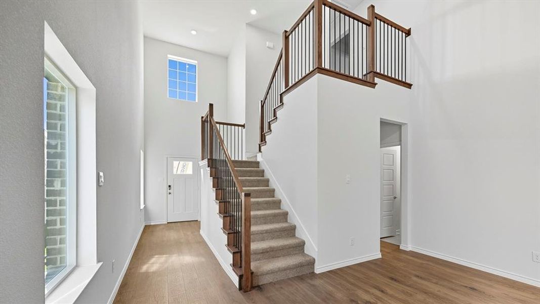 Furnished interior view inside a new home in Silverado, Aubrey (Image 13).
