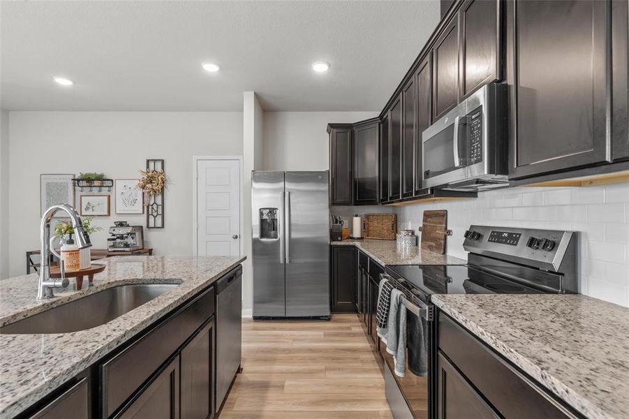 Furnished interior view inside a new home in , Waco (Image 9). Furnished interior view inside a new home in , Waco (Image 9).