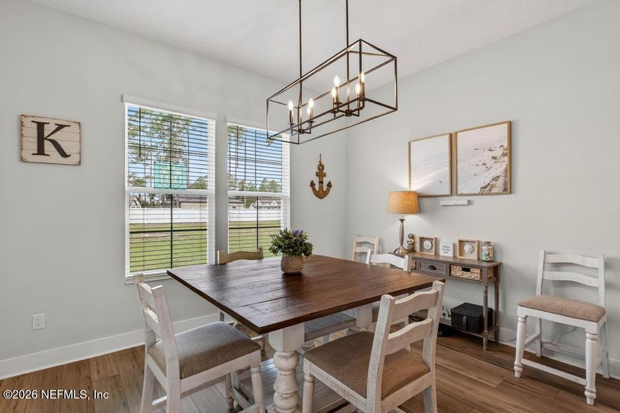 Furnished interior view inside a new home in , Hilliard (Image 60).