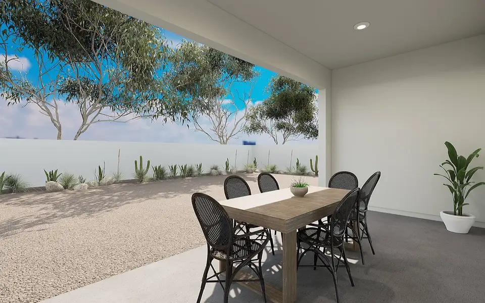 Representative exterior details of a home built from the Iris Plan 60-1 by Tri Pointe Homes in Abel Ranch, Goodyear (Image 3).