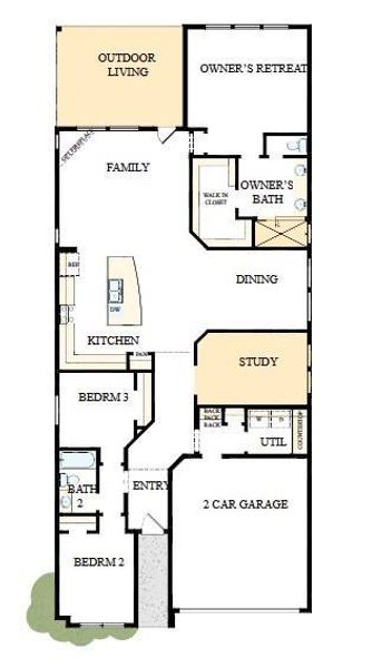 The success of a floor plan is the way you can move through it…You’ll be amazed at how well this home lives…We call it traffic patterns.