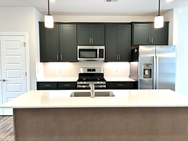 Furnished interior view inside a new home in Holly View, Greenville (Image 9).
