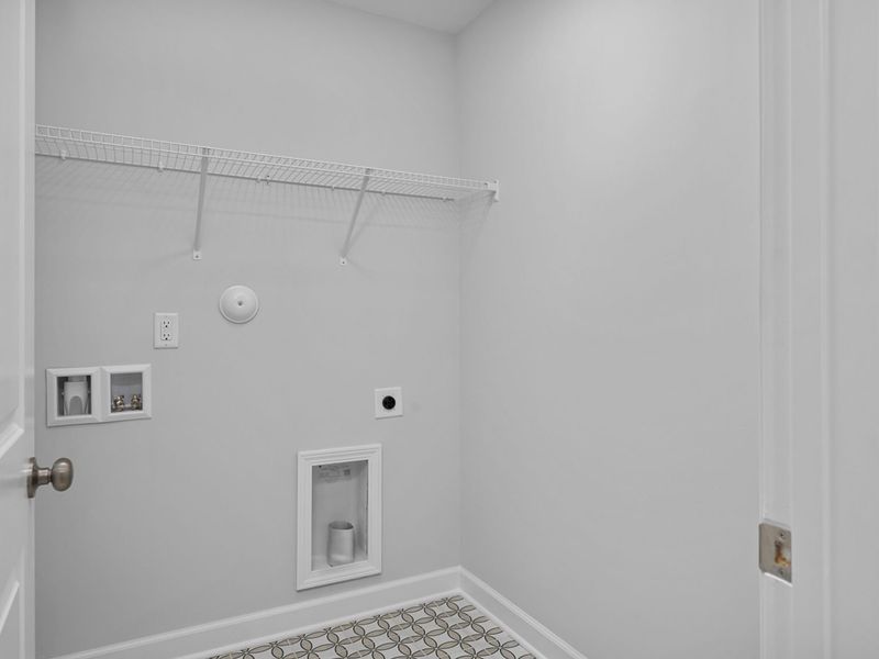 Representative unfurnished interior of a home built from the The Durham C by Davidson Homes LLC in Lake Park Villas, Wylie (Image 22).