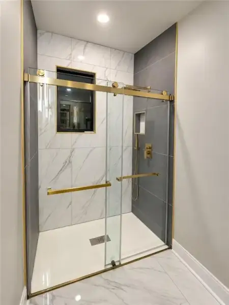 Close-up of interior finishes inside a home in , Atlanta (Image 21).