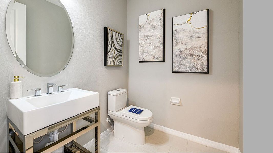 Furnished interior view inside a new home in Victoria Lakes, Odessa (Image 11).