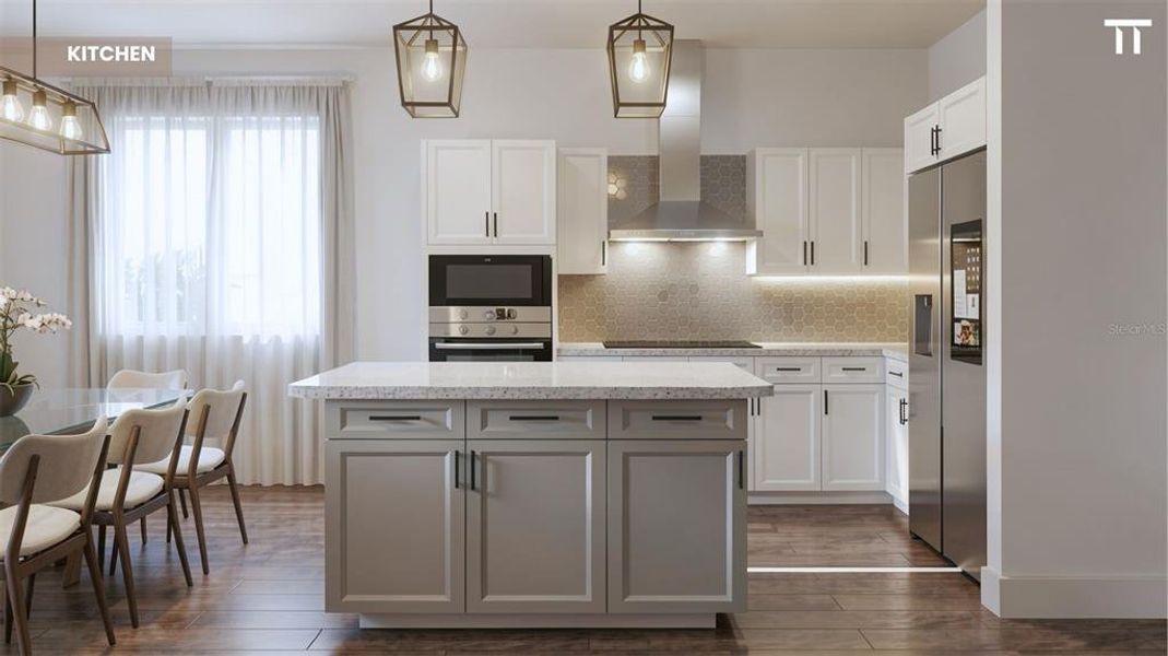 Furnished interior view inside a new home in , North Port (Image 12).