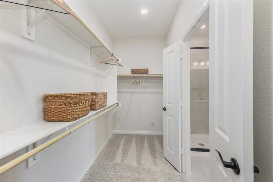 No fighting over closet space in this spacious owner's closet! No fighting over closet space in this spacious owner's closet!