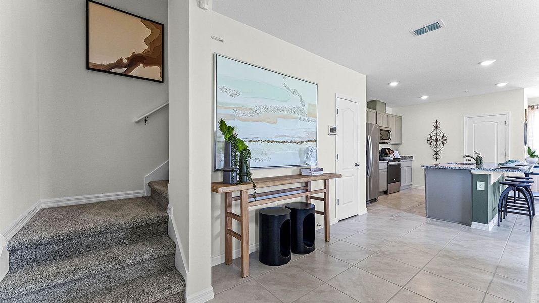 Furnished interior view inside a new home in Windrose, Apopka (Image 15).