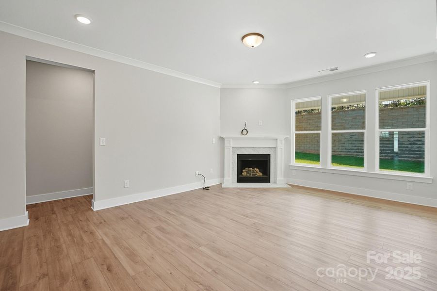 Spacious, unfurnished interior of a new home in Villas at Prestwick, Mooresville (Image 31).