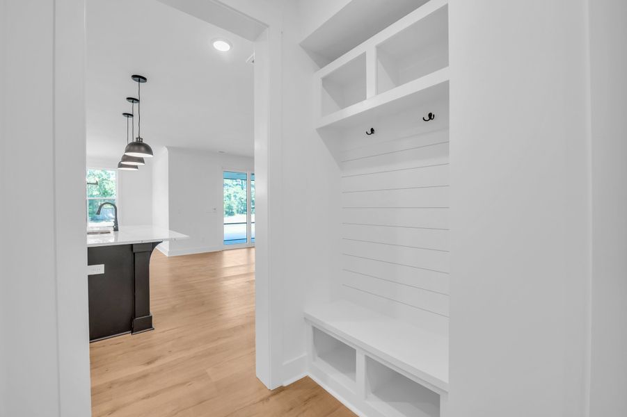 Representative furnished interior of a home built from the The Bradley by RobuckHomes in Windwater, Hampstead (Image 46).