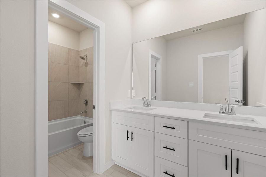 Furnished interior view inside a new home in Glendale Lakes, Arcola (Image 11).