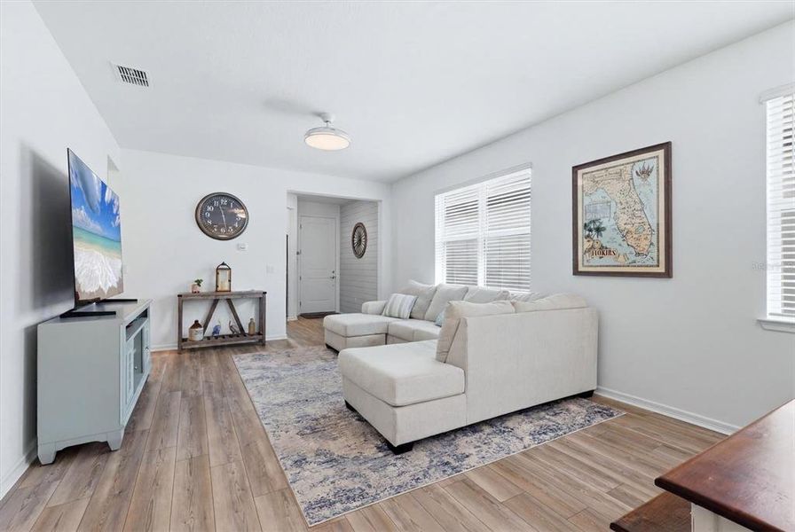 Furnished interior view inside a new home in , Parrish (Image 10).