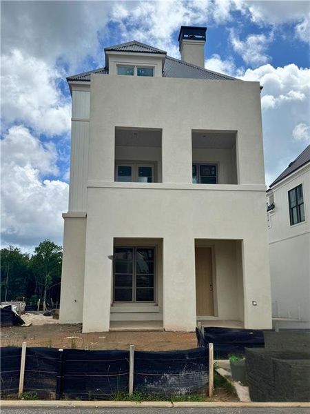 In-progress construction of a new home in , Fayetteville, GA (Image 6).